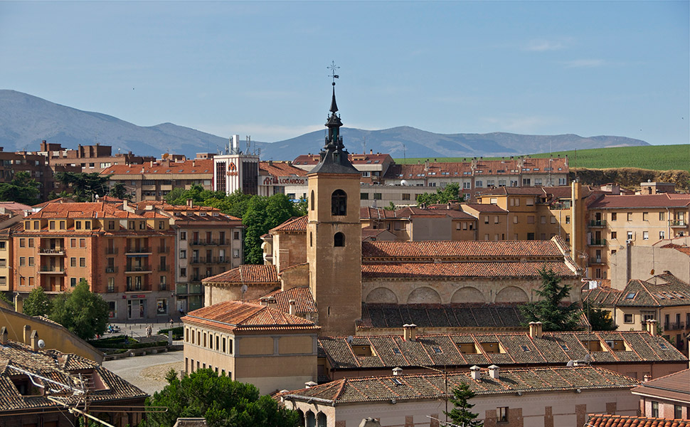 The church of San Millán, Segovia