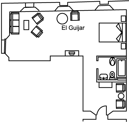 El Guijar floor plan