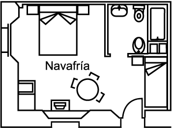 Navafría floor plan